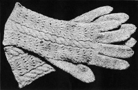 Project Gutenberg-Handbook Wool Knitting-Ladies Gloves